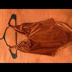 Urban outfitters rust bodysuit